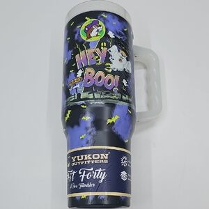 2024 Buc-ee’s Halloween Tumbler 40oz “Hey Boo!” Glow In Dark Bucees Cup